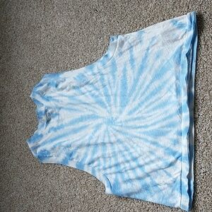Free People FP Movement Love Tank Tie Dye, Blue, Size S